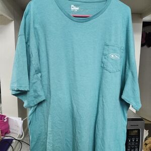 Drake Turquoise Short Sleeve Men's Tee